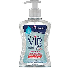 Álcool 70 Gel Bactericida 400G C/pump Topform