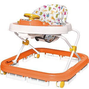 Andador Soft Way Sonoro Laranja Styll Baby