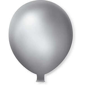 Balão Gigante Prateado São Roque