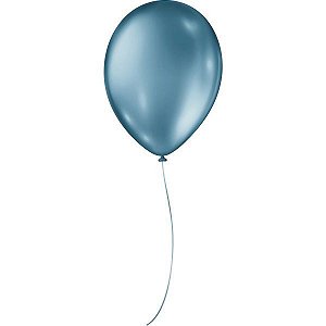 Balão Metalizado N.090 Azul São Roque