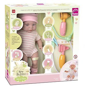 Boneca Roma Babies Visita Ao Pediatra Roma