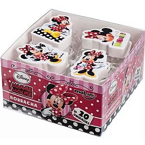 Borracha Decorada Minnie Sortidas Molin