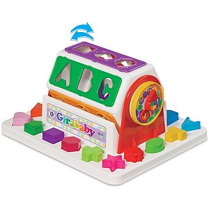 Brinquedo Educativo Gira Baby C/blocos Merco Toys
