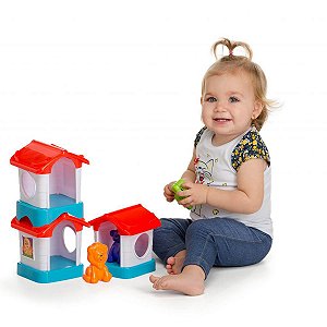 Brinquedo Para Bebê Casinha Home Pet Tateti