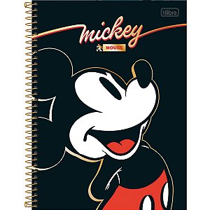 Caderno 01X1 Capa Dura 2021 Mickey 80Fls. Tilibra