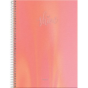 Caderno 01X1 Capa Dura 2021 Shine 80Fls. Foroni