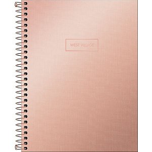 Caderno 10X1 Capa Dura 2021 West Village Colegial 160Fls. Tilibra