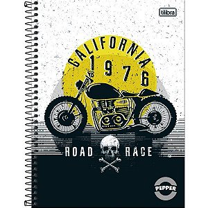 Caderno 12X1 Capa Dura 2021 Pepper 192 Folhas Tilibra