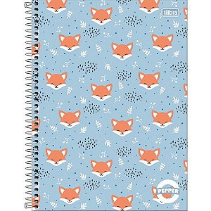 Caderno 16X1 Capa Dura 2021 Pepper Feminino 256Fls. Tilibra