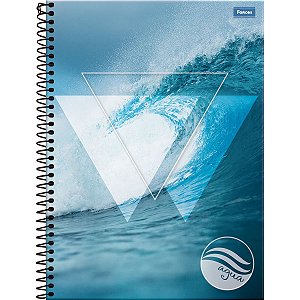 Caderno Espiral 1/4 Capa Dura Quatro Elementos 80Fls. Foroni