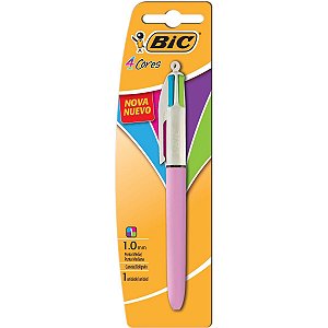 Caneta Esferográfica Bic 4 Cores Bic