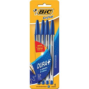 Caneta Esferográfica Cristal Azul Bic