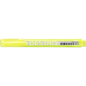 Caneta Marca Texto Destaq Fluorescente Amarela Compactor