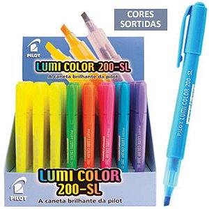 Caneta Marca Texto Lumicolor 200-Sl 06 Cores Pilot