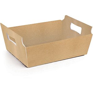 Cesta De Papel Kraft Tam P 18X13X7,5Cm Cromus