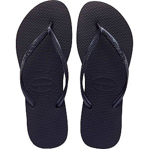 Chinelo Havaianas Feminino Slim 35/6 Preto Havaianas