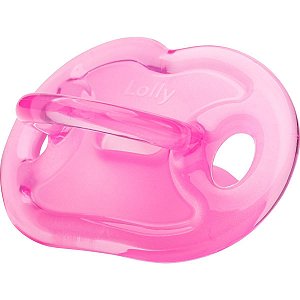 Chupeta Silicone 100% Orto T2 Rosa Lolly