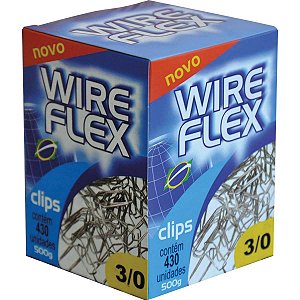 Clips Galvanizado Aço 3/0 500G Wire Flex