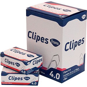 Clips Galvanizado Aço 4/0 C/50Un Frama