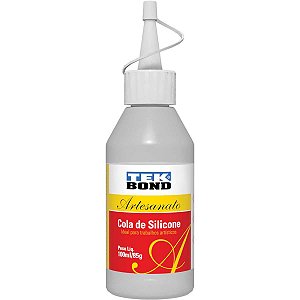 Cola Para Artesanato Silicone Liquido 85G/100Ml. Tekbond