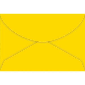 Envelope Visita Colorido Amarelo Color Plus 80G. Foroni