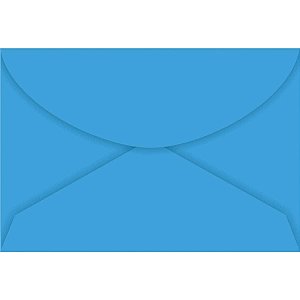 Envelope Visita Colorido Azul Royal Color Plus 80G. Foroni