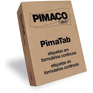 Etiqueta Matricial 81361C Pimatab 81 X 36 Mm Pimaco