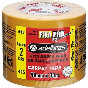 Fita Dupla Face Carpet Tape 48Mmx30M Adelbras