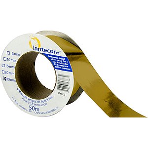 Fita Metaloide 20Mmx50Mts. Ouro Lantecor