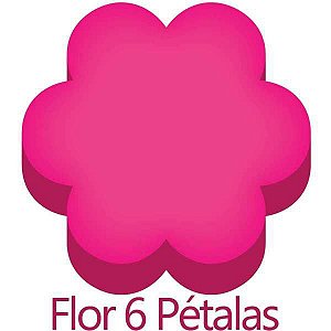 Furador Papel E Eva Jumbo Flor 6 Petalas 25Mm Make+