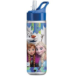 Garrafa Plastica Frozen Fliptop 700Ml. Plasduran