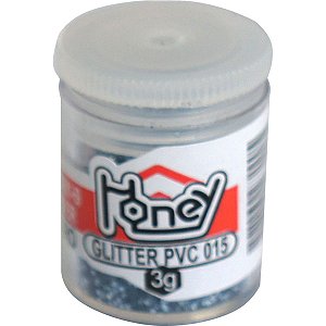 Glitter Pvc Azul Claro Pote 3G. Honey