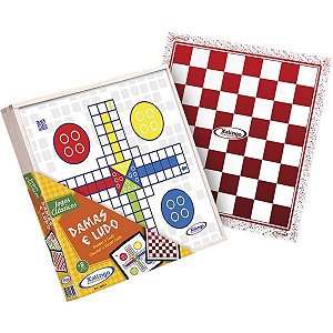 Jogo De Tabuleiro Dama E Ludo Xalingo