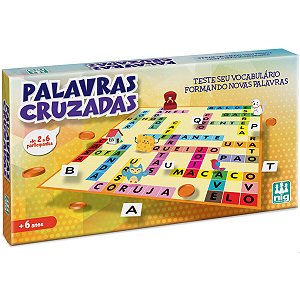 Jogo De Tabuleiro Palavras Cruzadas Nig Brinquedos