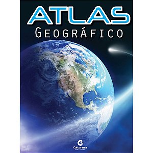 Livro Atlas Geografico Escolar 32Pgs Culturama