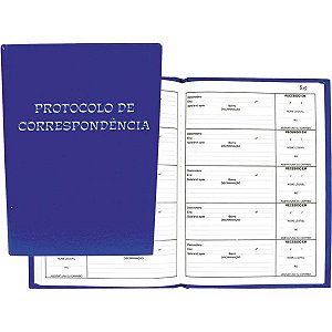 Livro Protocolo Correspond. 1/4 100 Folhas Tamoio