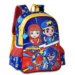 Mochila Escolar Os Aventureiros G C/som Clio