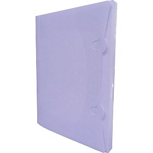 Pasta Plastica Aba Encaixe Pp Lilas Pastel Romitec