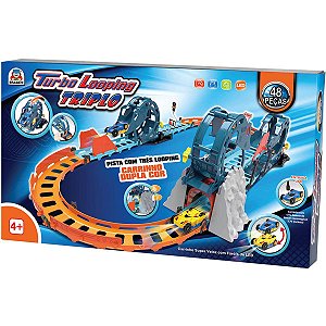 Pista Turbo Looping Triplo Braskit