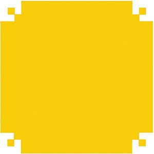 Plastico Adesivo 45Cmx10M Pvc Fosco Amarelo V.m.p.