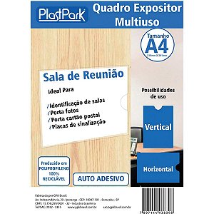 Protetor Para Documentos Quadro Multiuso C/adesivo A4 Romitec