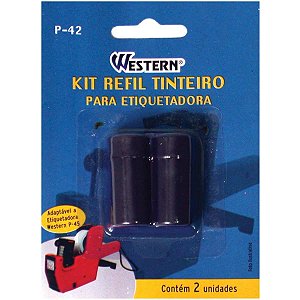 Rolete Entintador Refil P/etiquetdora Western