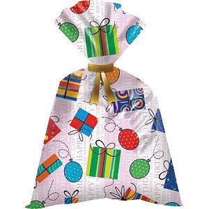 Saco Metalizado 25X37Cm Infantil Sortidos Packpel