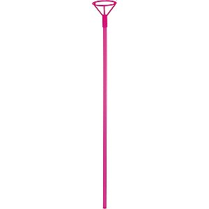 Suporte Para Balao Rosa 50Cm Klf Festas