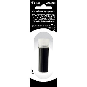 Tinta Marcador Quadro Branco Refil 5,5Ml Preto Wbs-Vbm Pilot