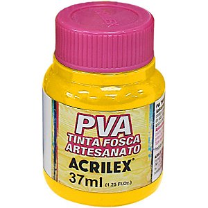 Tinta Pva Amarelo Ouro 37Ml Acrilex