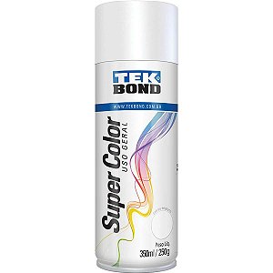 Tinta Spray Fosco Branco 350Ml/250G Tekbond