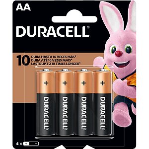 Pilha Alcalina Pequena Aa 12 Blisters X 4 Un. Duracell