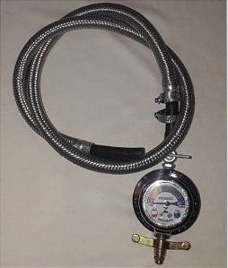 Kit MedGás GLP + Mangueira de Aço