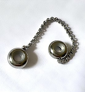 TRAVA PARA PULSEIRA DE BERLOQUES EM AÇO INOX